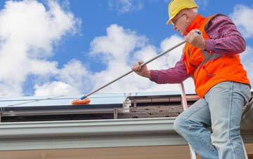 Pullington soft wash roof cleaning